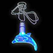 POWERLIGHT NECKLACE DOLPHIN BLUE
