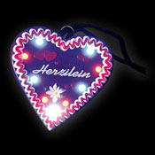 LED GINGERBREAD HEART HERZILEIN