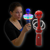 LED OMEGA SPINNER SPACEBALL