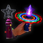 MEGA SPINNING LIGHT CRISTAL STAR