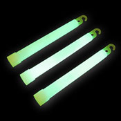 Baton fluo 15 cm vert