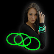 Bracelet fluo vert