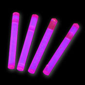 Mini batonnet fluo rose par 2