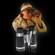 BINOCULARS silver