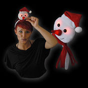 CHRISTMAS HEADGEAR MINI SNOWMAN