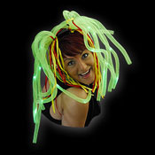 LED DIADEEM GROENE RASTA