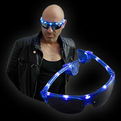 LED TREND GLASSES SPORT BLUE