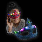 LED FLASHING MASK VENICE