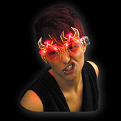 LED HALLOWEEN GLASSES SPIDER