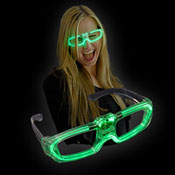 LED LASER GLASSES GREEN