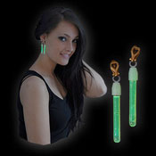 MIRACLE OF THE LIGHT  CLIP-ON EARRINGS GREEN