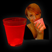 TUMBLER GLOW CUP 250ml RED