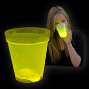 TUMBLER GLOW CUP 250ml YELLOW