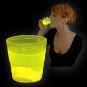 SHOT GLOW CUP 50ml YELLOW