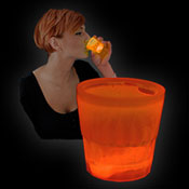 SHOT GLOW CUP 50ml ORANGE