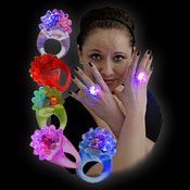 LED  Bague cristal lumineuse