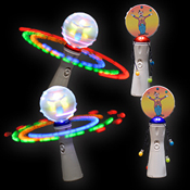 Funny spinning stick rotatif Clown