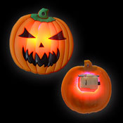 LED JELLY BUTTON PUMPKIN