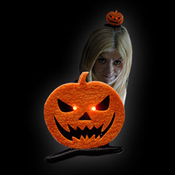 LED HALLOWEEN HAIRCLIP PUMPKIN